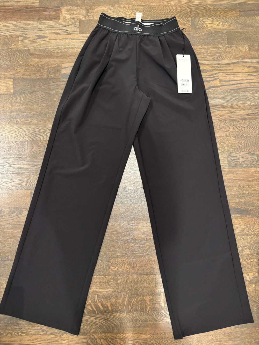 ALO Yoga Black Wide-Leg Women's Pants